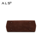 Suede large capacity handbag