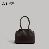 Embroidered leather shoulder bag