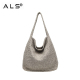 Soft felt cloth tote shoulder bag