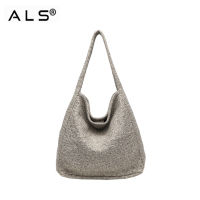 Túi tote đeo vai vải nỉ mềm