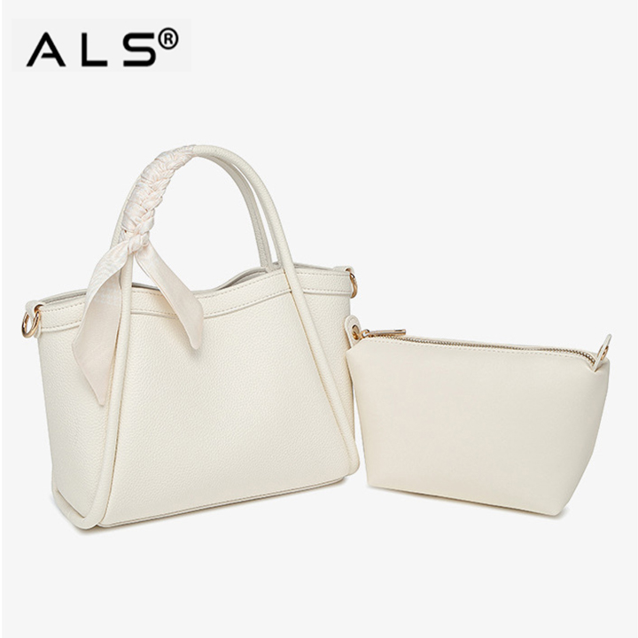 Bolso clásico de piel tipo cesta