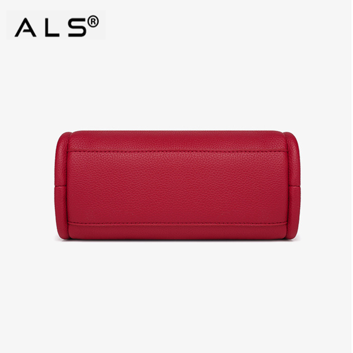 Bolso clásico de piel tipo cesta