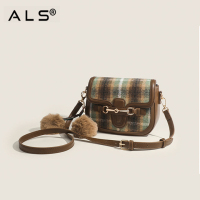 Kraciaste torebki typu crossbody dla kobiet, luksusowe, zabytkowe, na ramię