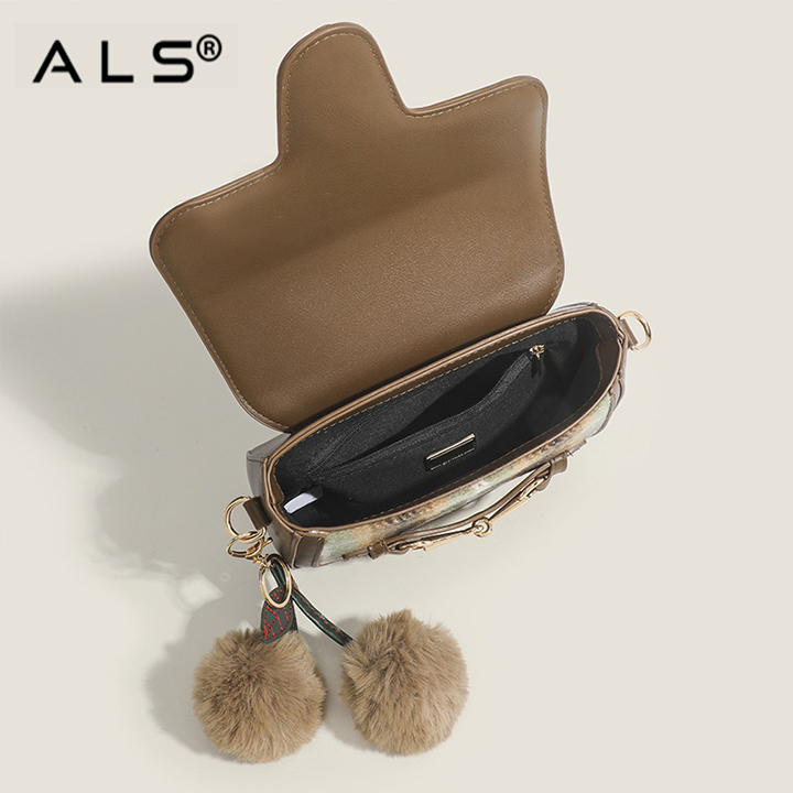 Bolsos cruzados a cuadros para mujer, bolso de hombro vintage de lujo