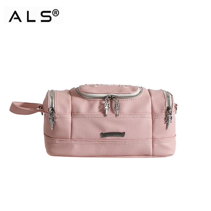 Bolso bandolera tipo almohada de piel para mujer