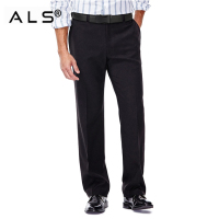 Ceinture en cuir noir élégant avec boucle automatique, aspect carbone