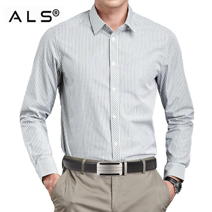 Contemporary Black Leather Belt with Streamlined Metal Automatic Buckle