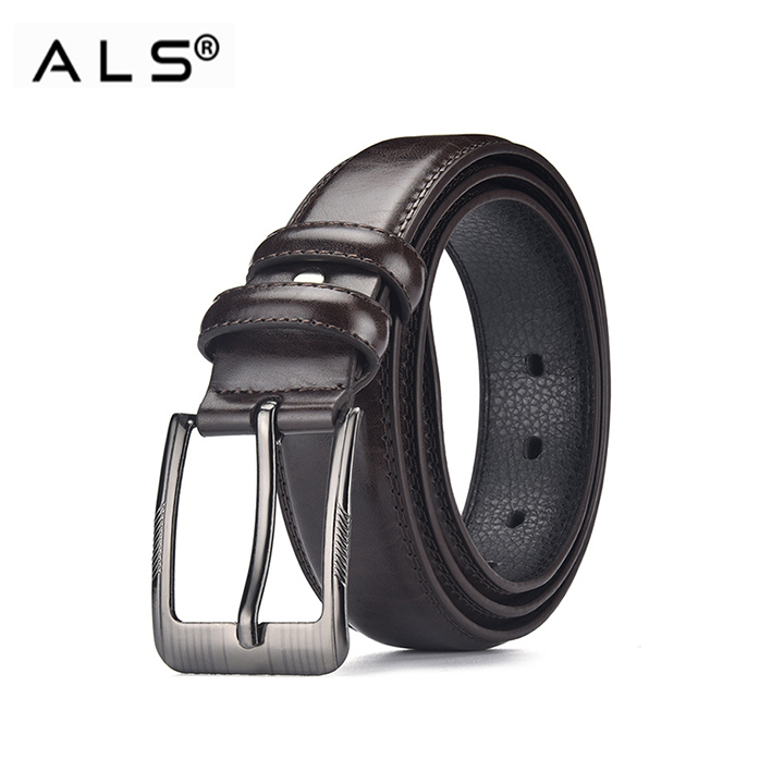 Klassisches Ledergürtel-Set in mehreren Farben