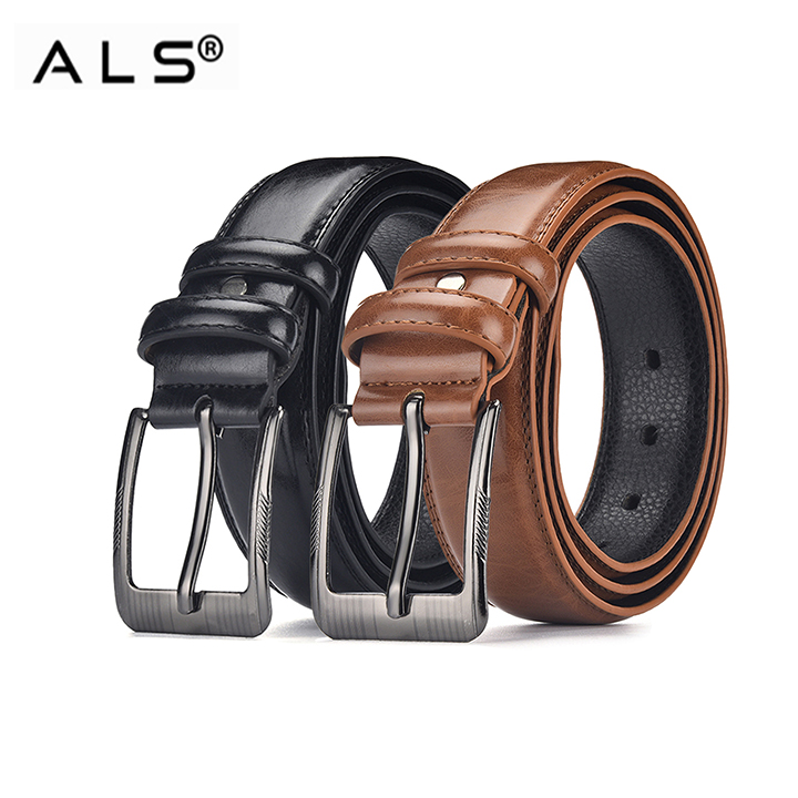 Cinturón clásico de cuero en varios colores