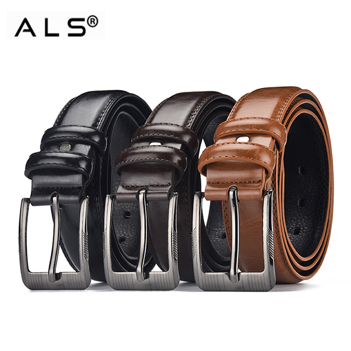 Classic Leather Belt Set in Multiple Colors