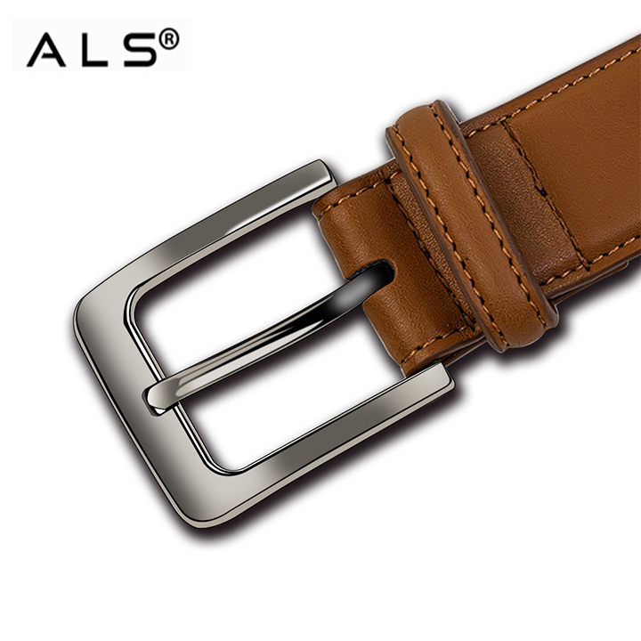 Simple Tan Leather Belt for Everyday Wear