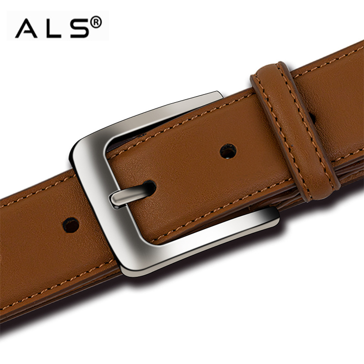 Simple Tan Leather Belt for Everyday Wear