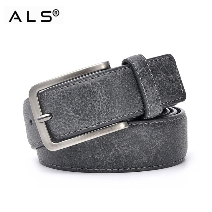 Retro - styled Leather Belt Collection