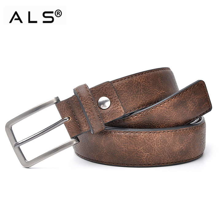 Colección de cinturones de cuero de estilo retro