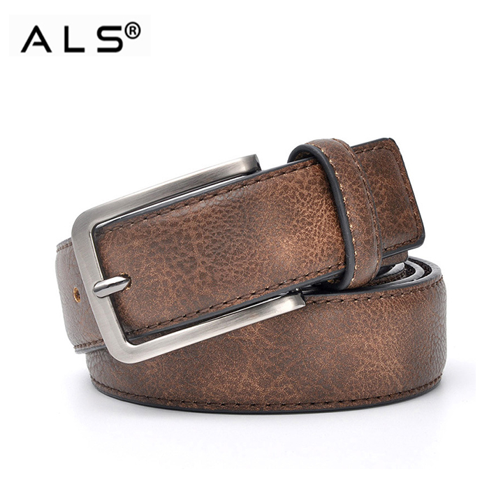 Colección de cinturones de cuero de estilo retro