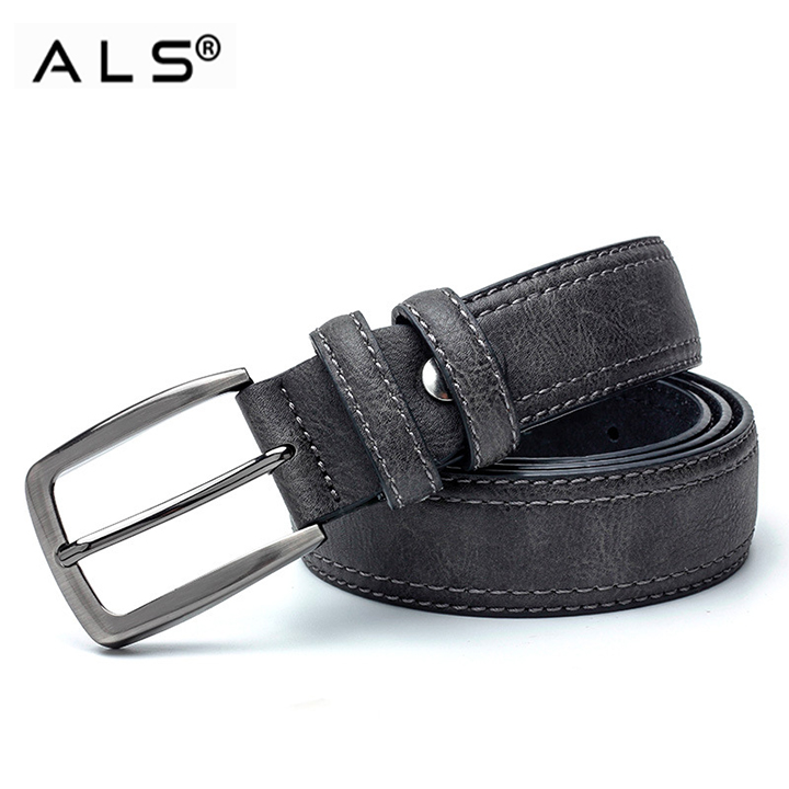 Cinturón de cuero estilo vintage para un atractivo atemporal