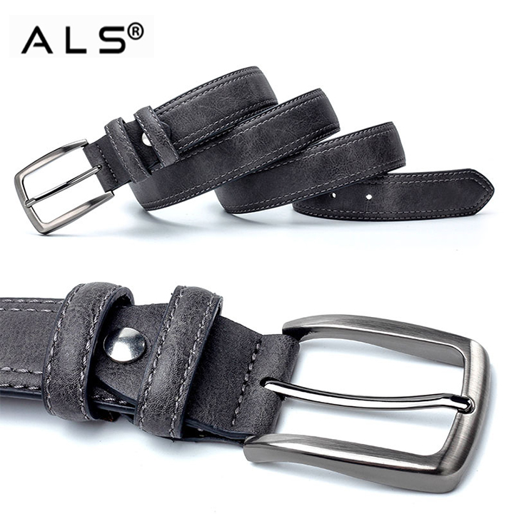 Cinturón de cuero estilo vintage para un atractivo atemporal