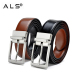 Reversible Two - Tone Leather Belt: Style and Versatility Combined