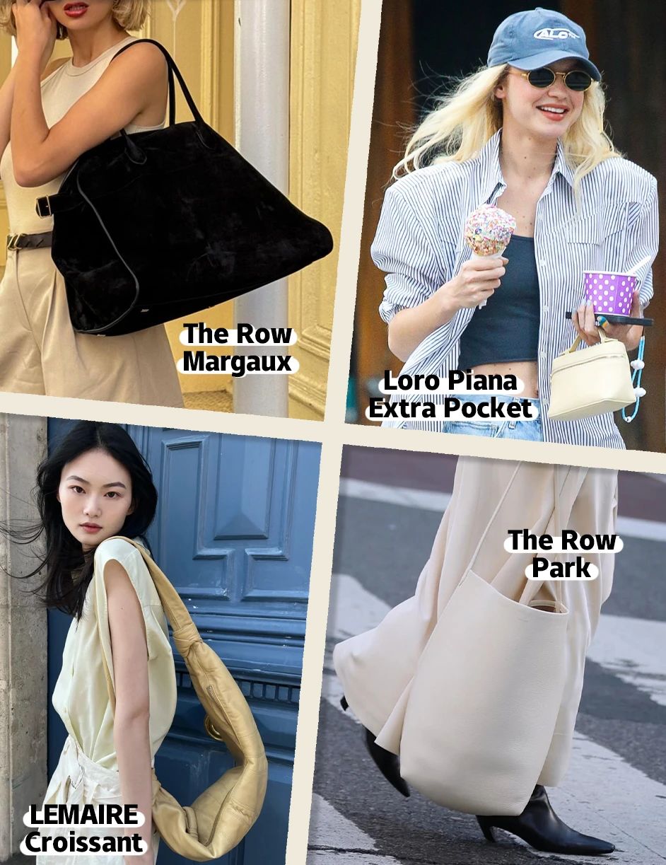 El ascenso imparable de los bolsos de lujo discretos