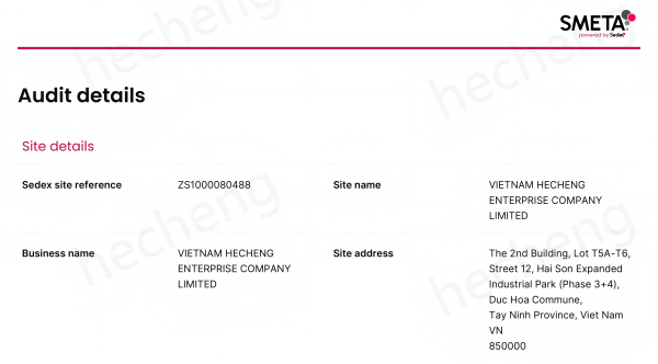 Hecheng: Su fabricante de bolsos de cuero de confianza con verificación completa de 4 pilares SMETA