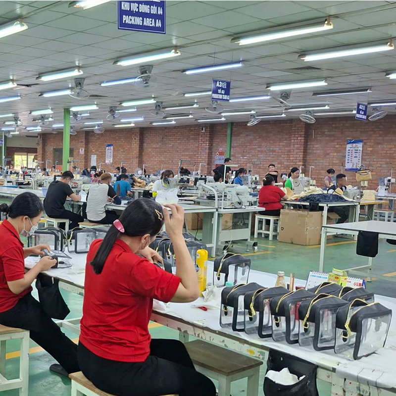 La industria de bolsos de cuero de Vietnam estaba encaminada hacia una fuerte recuperación.