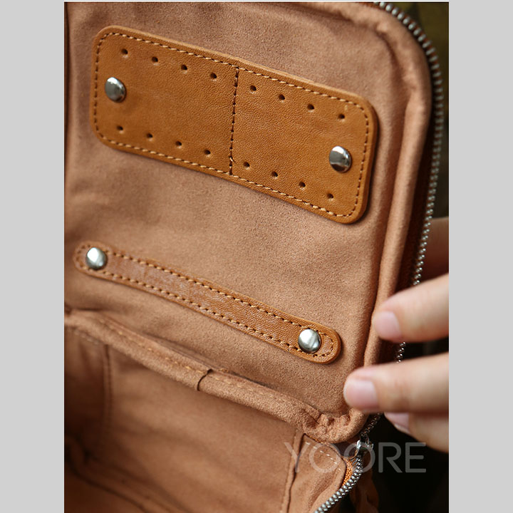 Organizador de joyas de cuero - Estuche personalizable ideal para viajes