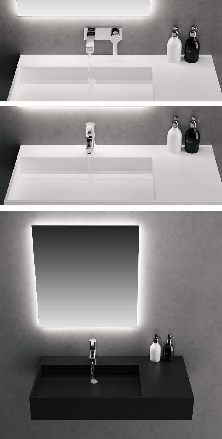wall Hung marble sink