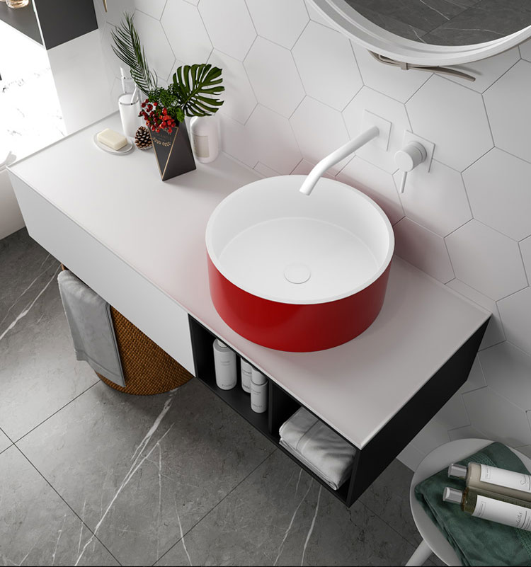 washroom counter top basin