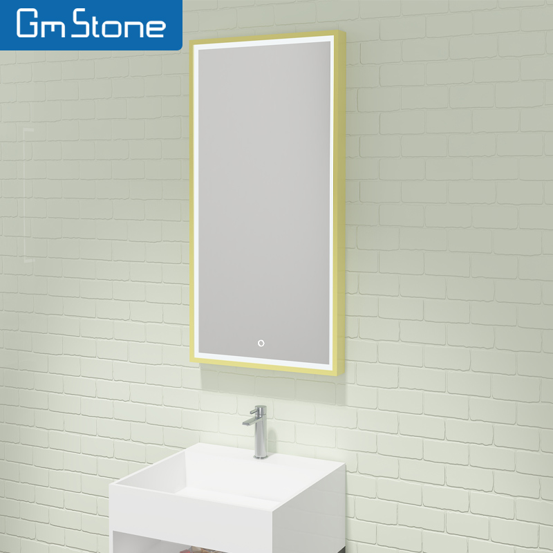 LED Light Mirror With Anti-fog Function ,with Touchable Switch
