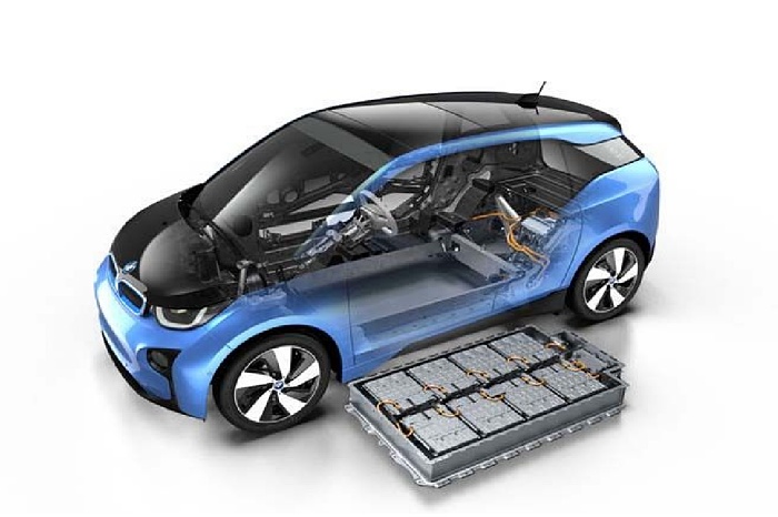 Automobile battery box