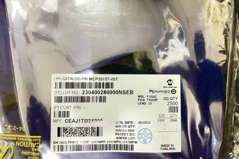 Nouvel arrivage : MICROPUCE MCP2515T-I/ST