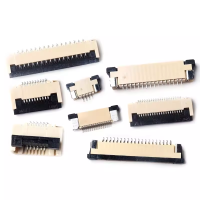 FFC/FPC connector 1.0/0.5MM drawer clamshell socket 4/6/8/10/12/30~40P