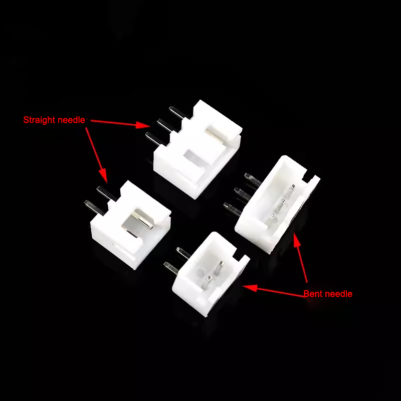 XH2.54mm socket 2p3p4p5p6p7p8p9p10p12A straight bent pin connector rubber shell terminal