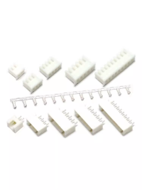 XH2.54mm socket 2p3p4p5p6p7p8p9p10p12A straight bent pin connector rubber shell terminal