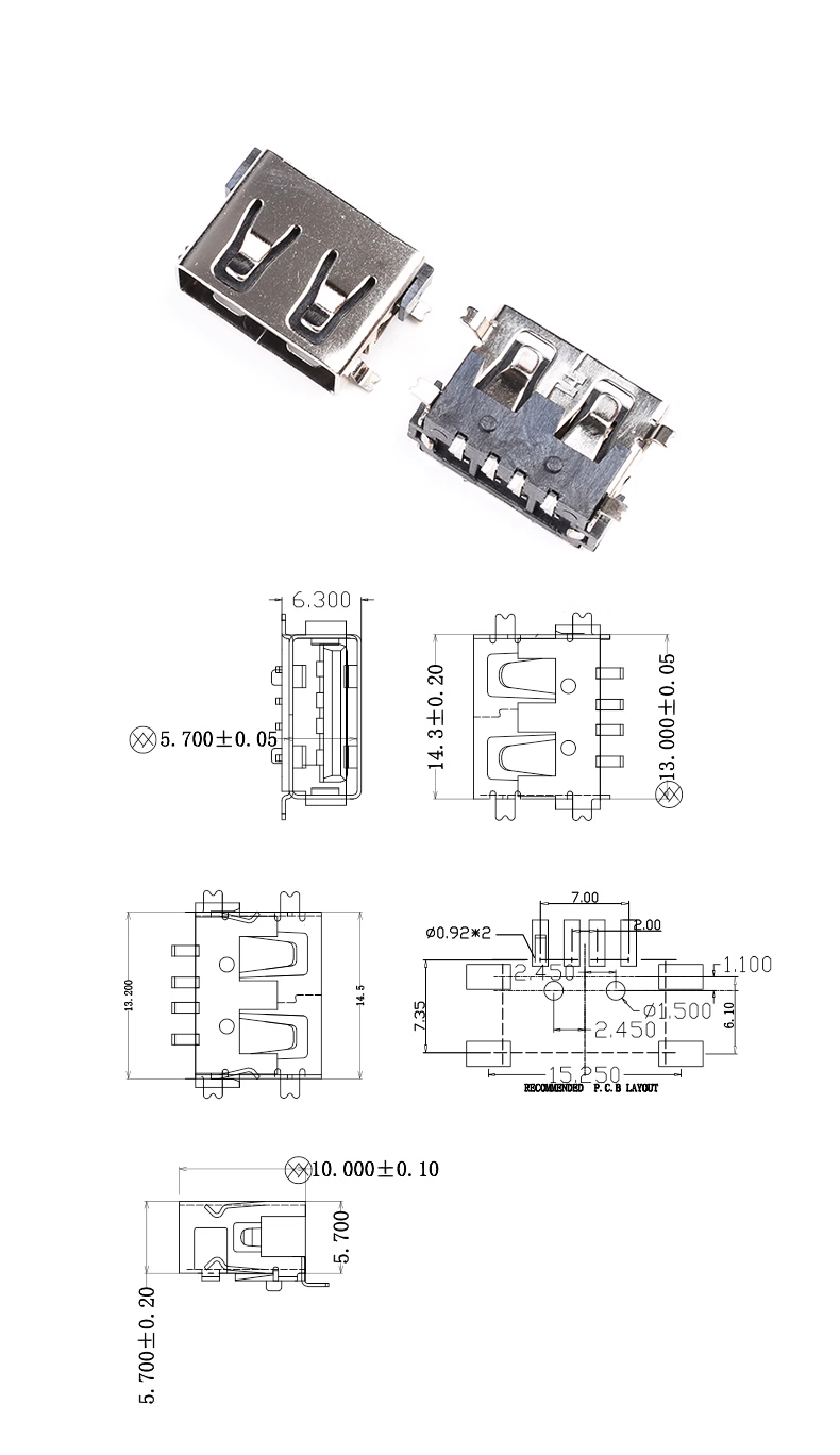 usb socket-connector