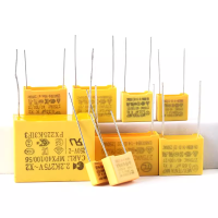 The X2 safety capacitor 0.1/0.047/0.01 uf uf / 2.2/0.22/0.33/0.47/0.68/1 K 275 v