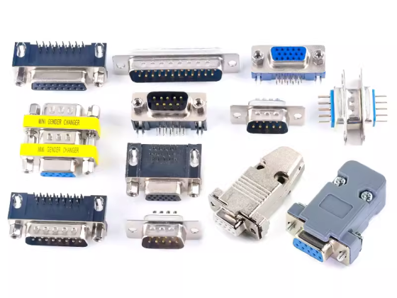 DB9/DP9/25 mufă cap femel cap masculin mufă RS232 conector port serial