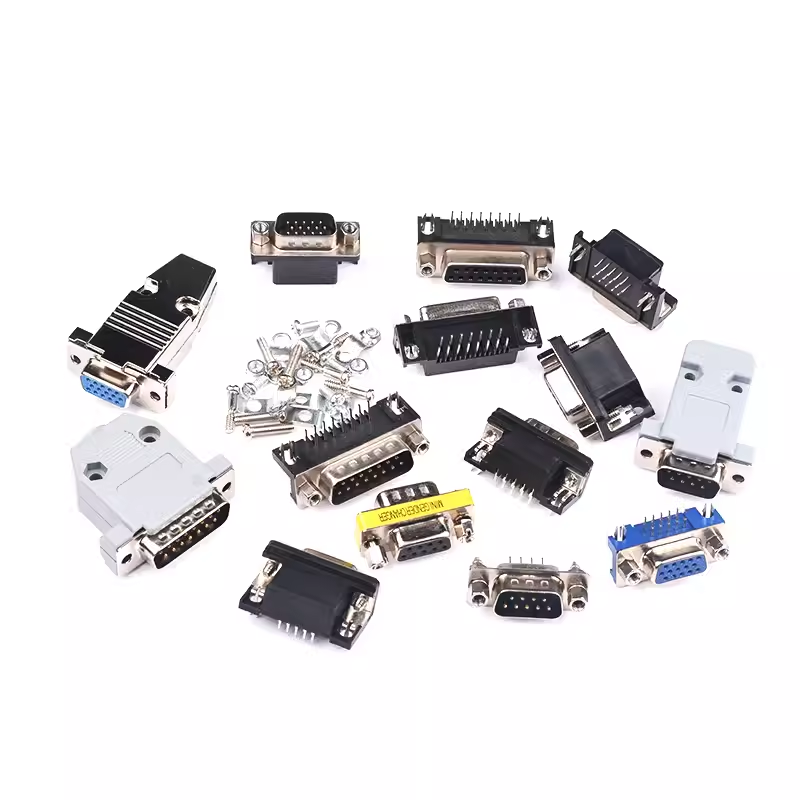 DB9/DP9/25 plug female head male head RS232 socket serial port connector