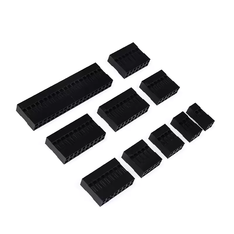Dupont shell dupont rubber shell 2.54mm spacing dupont wire plug single/double row 1P/2P/3P/4P/~10P