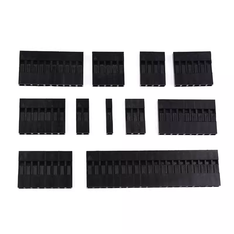 Dupont shell dupont rubber shell 2.54mm spacing dupont wire plug single/double row 1P/2P/3P/4P/~10P