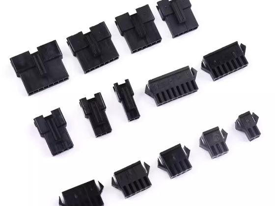 Carcasă Dupont Carcasă din cauciuc Dupont, distanță de 2,54 mm, mufă de sârmă Dupont, un singur/doublu rând 1P/2P/3P/4P/~10P