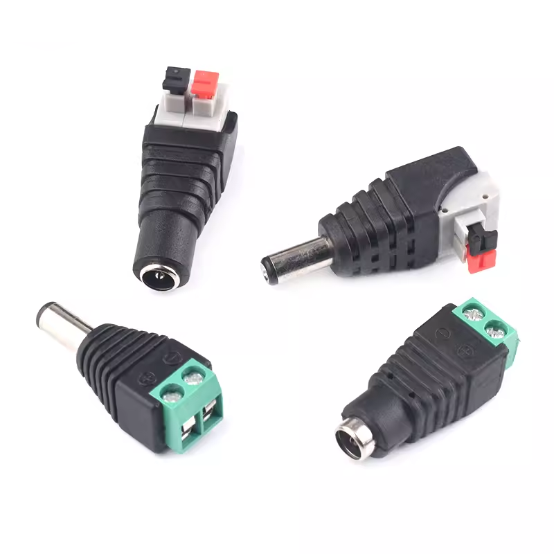 DC connector 3.5*1.3MM plug 005 male head 022B female seat 5.5*2.1/2.5