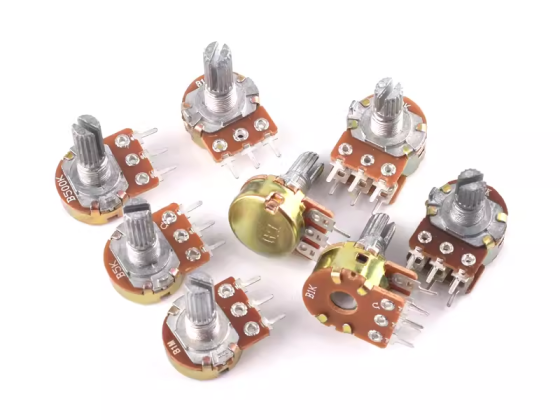 Potentiomètre à poignée longue simple et double WH148