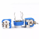 RM065/RM063 Blue and white potentiometer 1k/2k/5k/10k/50k/100k/1M WH06 adjustable resistor