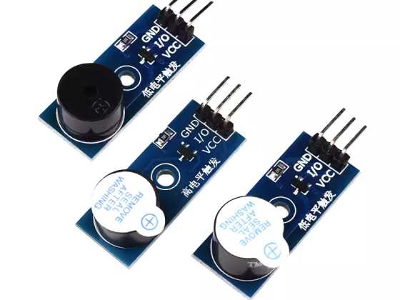 Active buzzer module Passive acoustic sensors Flat trigger buzzer control panel