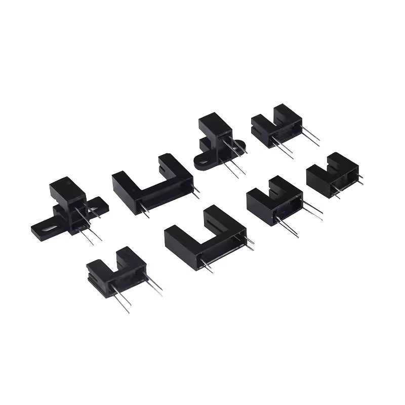 Senzor comutator fotoelectric cu fotocupler tip jgheab