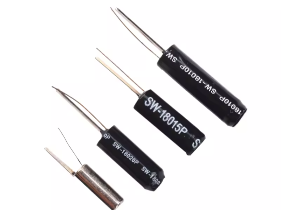 High sensitive vibratory spring switch Vibration sensor