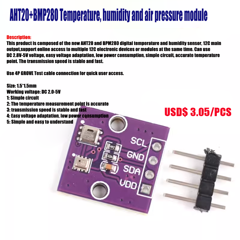 BMP180 BMP280 high precision atmospheric pressure sensor module pressure sensor module