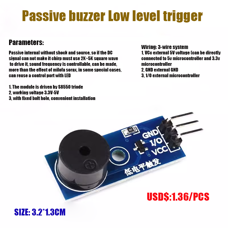 Passive acoustic sensors