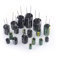 Direct-inserted aluminum electrolytic capacitor element